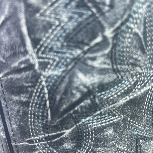 Laredo Black Sanded Western Boots - Picture 14 of 15